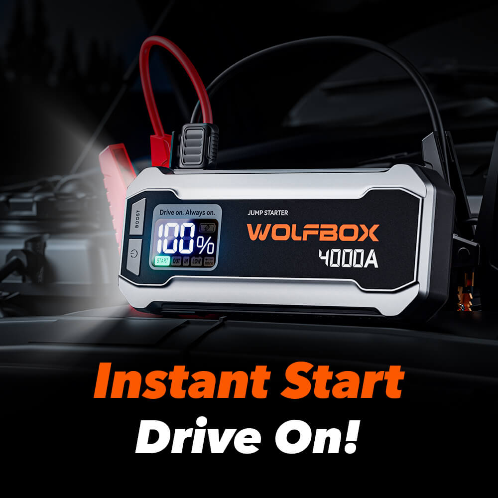 WOLFBOX Jump Starter  MegaVolt24 with Lifetime Warranty