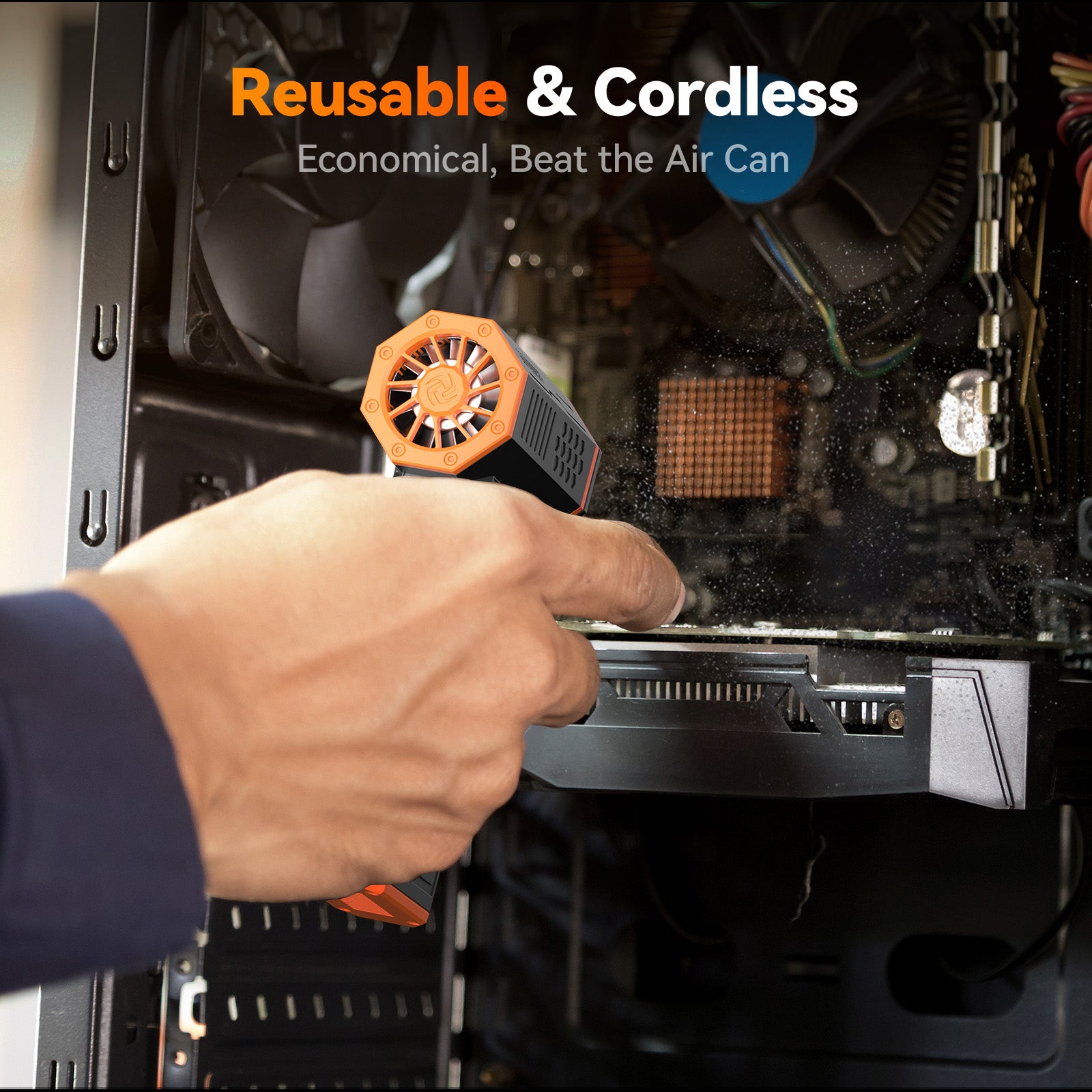 WOLFBOX MF50 Powerful Electric Air Duster