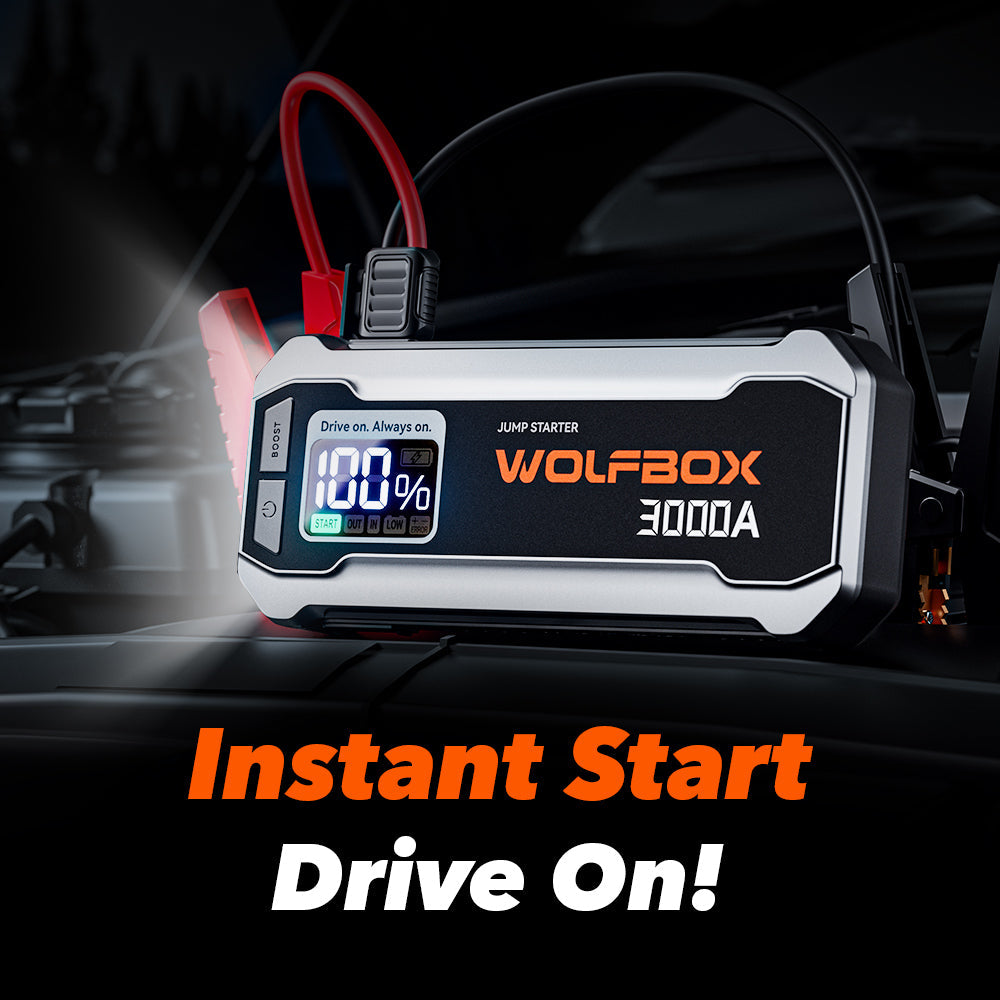 WOLFBOX MegaVolt16 Jump Starter with Lifetime Warranty