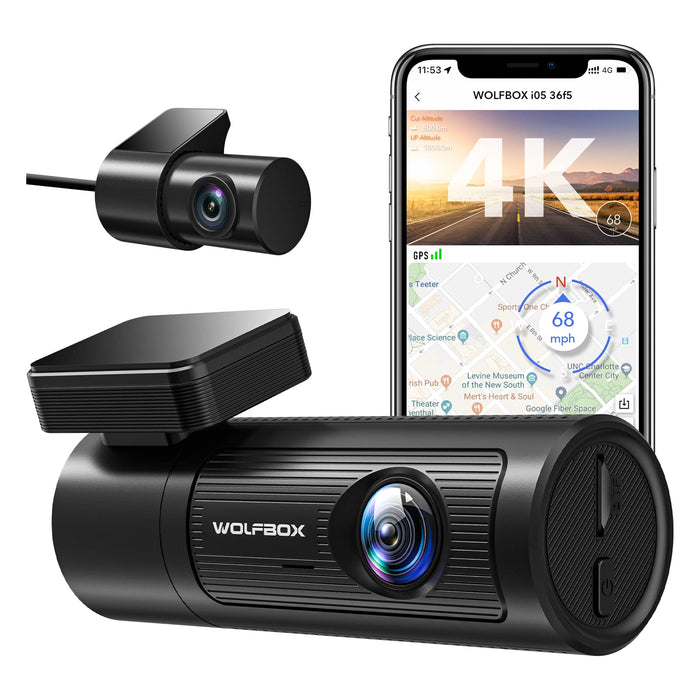 Wolfbox 4k Dash Cam